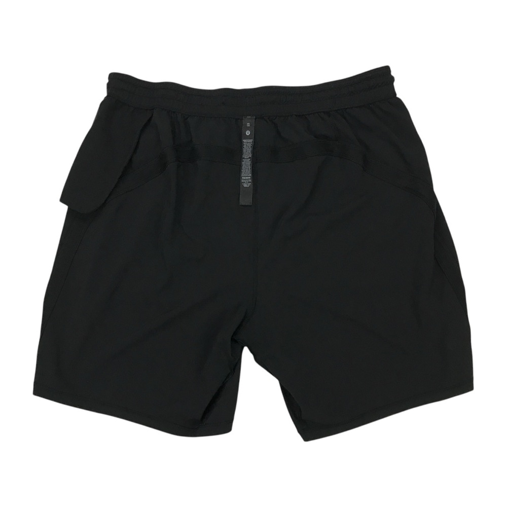 Lululemon Pace Breaker Shorts Mens 2XL XXL Black 9” Inseam Linerless Gym Running - Picture 3 of 3